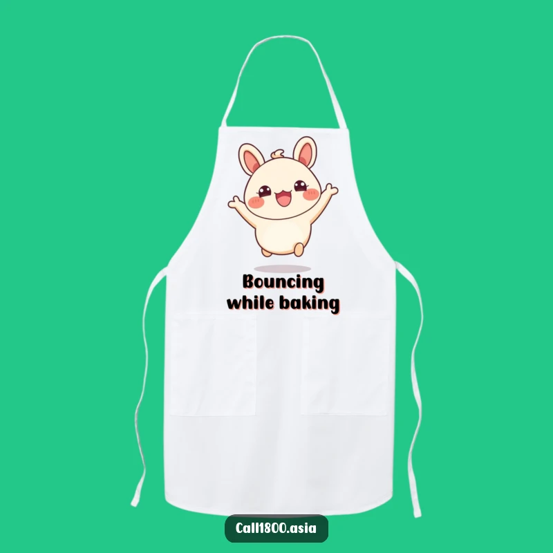 Funny Bao Bun Apron: Cook with Bubbly Character and Joy!