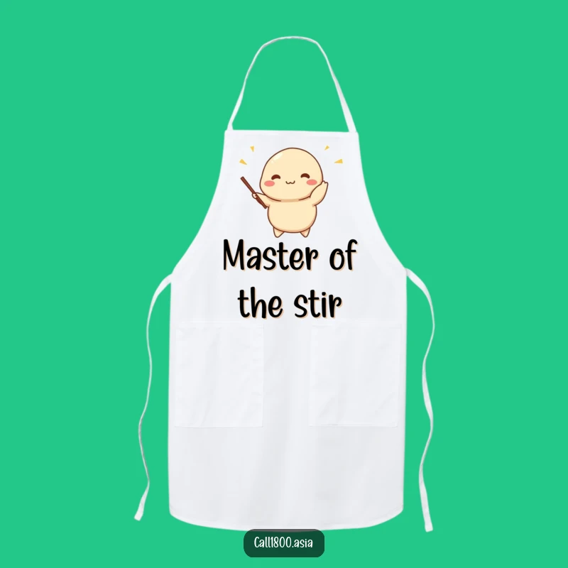 Funny Dumpling Juggling Apron - Cook with Culinary Comedy