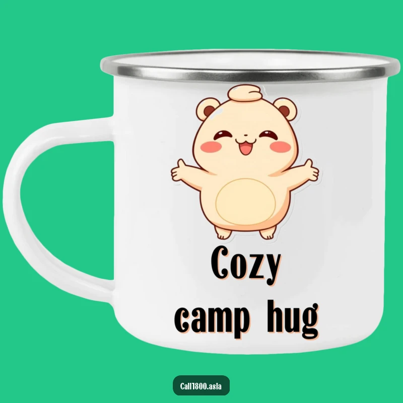 Funny Bao Bun Camping Mug - Adventure Fuel with a Hug