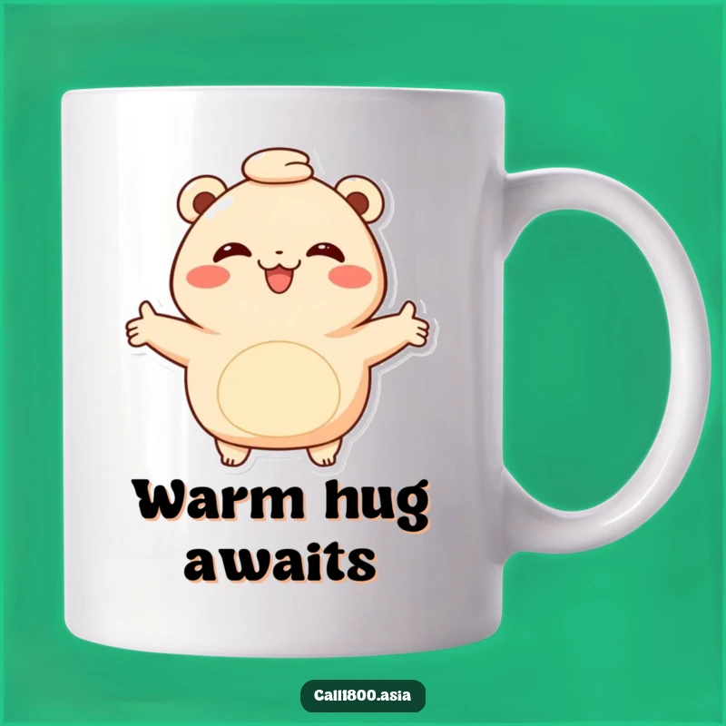 Funny Bao Bun Hug Mug - Cozy Comfort Gift for Warm Souls