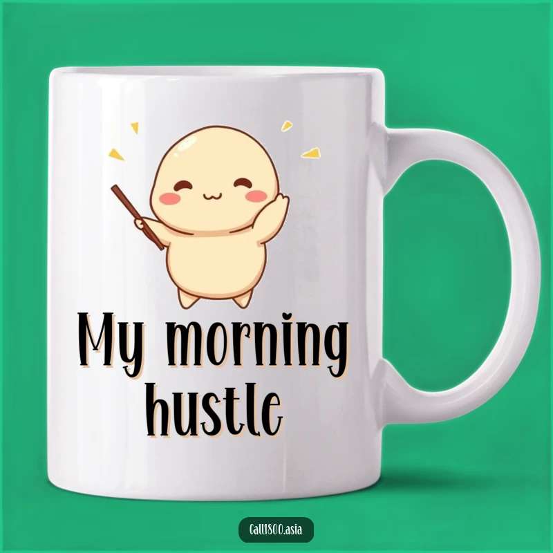 Funny Dumpling Juggling Mug - Hilarious Gift for Asian Food Lovers