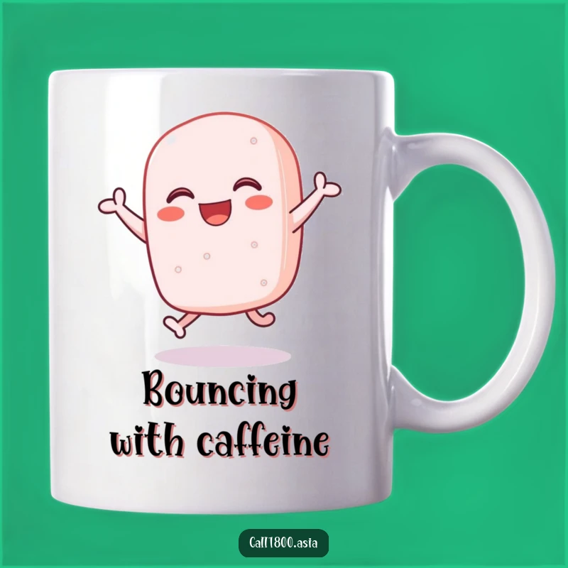 Funny Sticky Rice Cake Mug: Hilarious Joyful Food Gift for a Happy Day