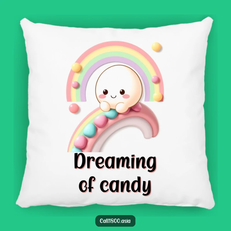 Funny Mochi Rainbow Pillow: Cozy and Hilarious Decor for Sweet Cuddles