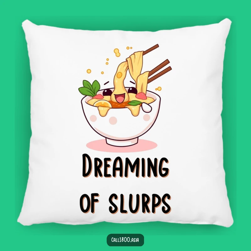Funny Wiggling Ramen Pillow: Cozy Up with Playful Foodie Comfort!