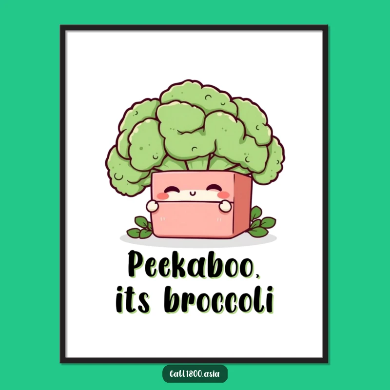 Free Printable Wall Art: Winking Bento Box, Quirky & Funny Downloadable Art