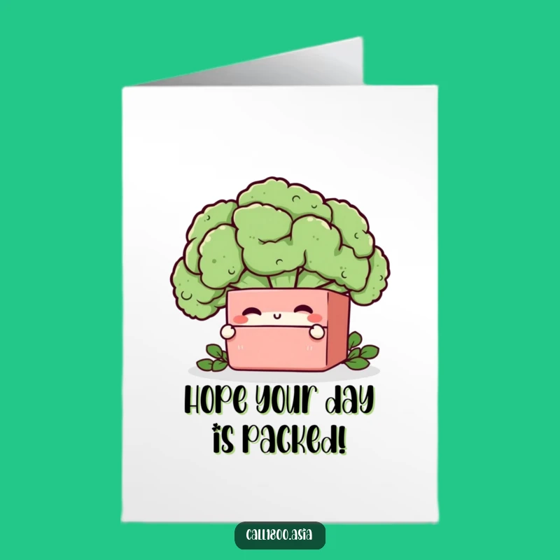 Free Printable Birthday Card: Winking Bento Box, Sneaky & Funny Downloadable