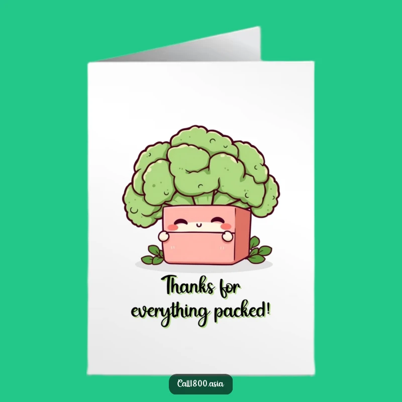 Free Printable Thank You Card: Bento Box Thanks, Witty Downloadable Note