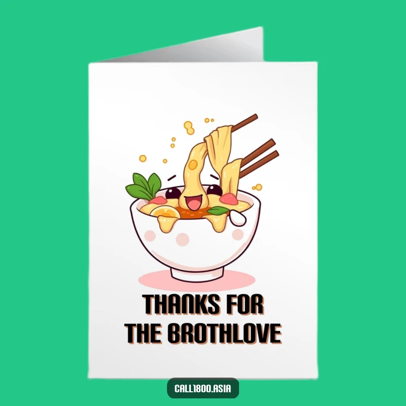 Free Printable Thank You Ramen Card - Splashy Foodie Downloadable Appreciation Gift